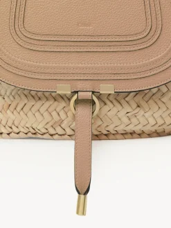 Sacs Cabas-Chloé Panier Marcie Light Tan