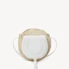 Sacs À Bandoulière-Chloé Panier Rond Porte Épaule Marcie Blanc