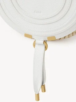 Sacs À Bandoulière-Chloé Panier Rond Porte Épaule Marcie Blanc