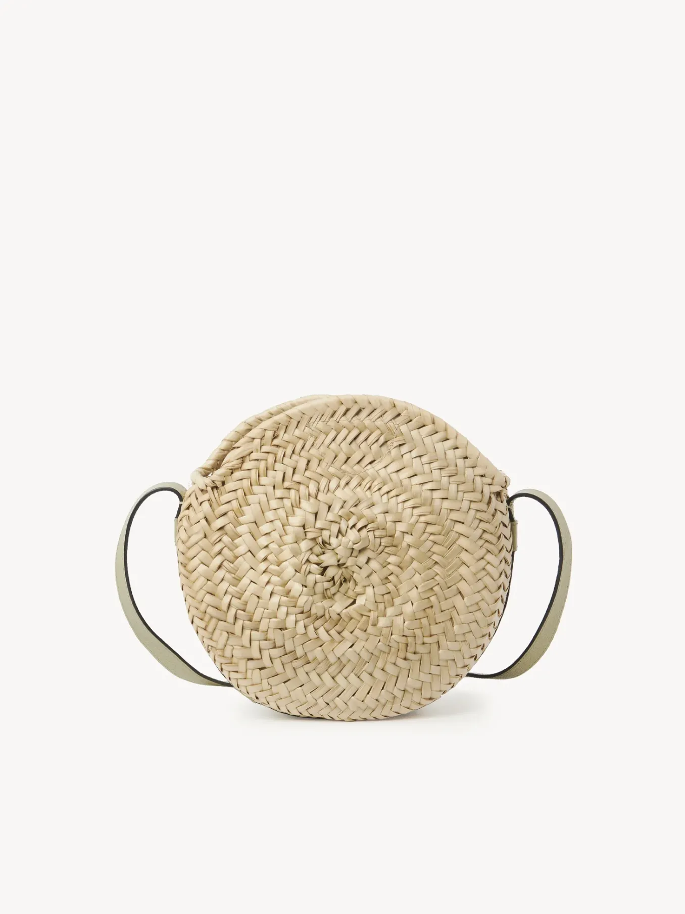 Sacs À Bandoulière-Chloé Panier Rond Porte Épaule Marcie Faded Green