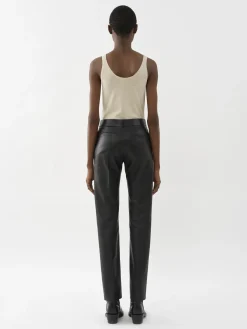 Pantalons Et Shorts-Chloé Pantalon Cigarette Noir