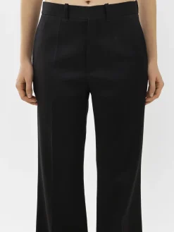 Pantalons Et Shorts-Chloé Pantalon De Costume Evase Noir
