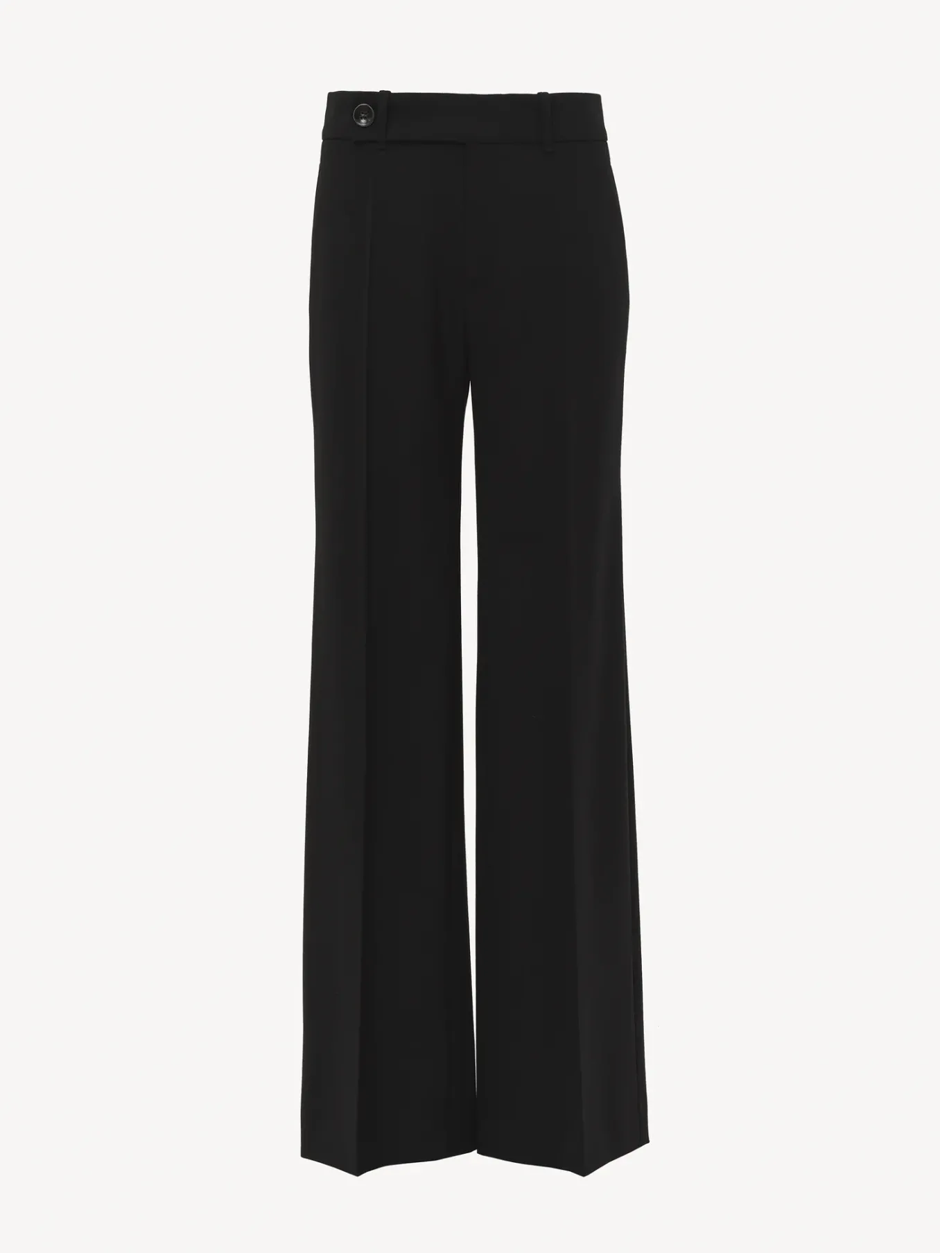 Pantalons Et Shorts-Chloé Pantalon Droit Noir