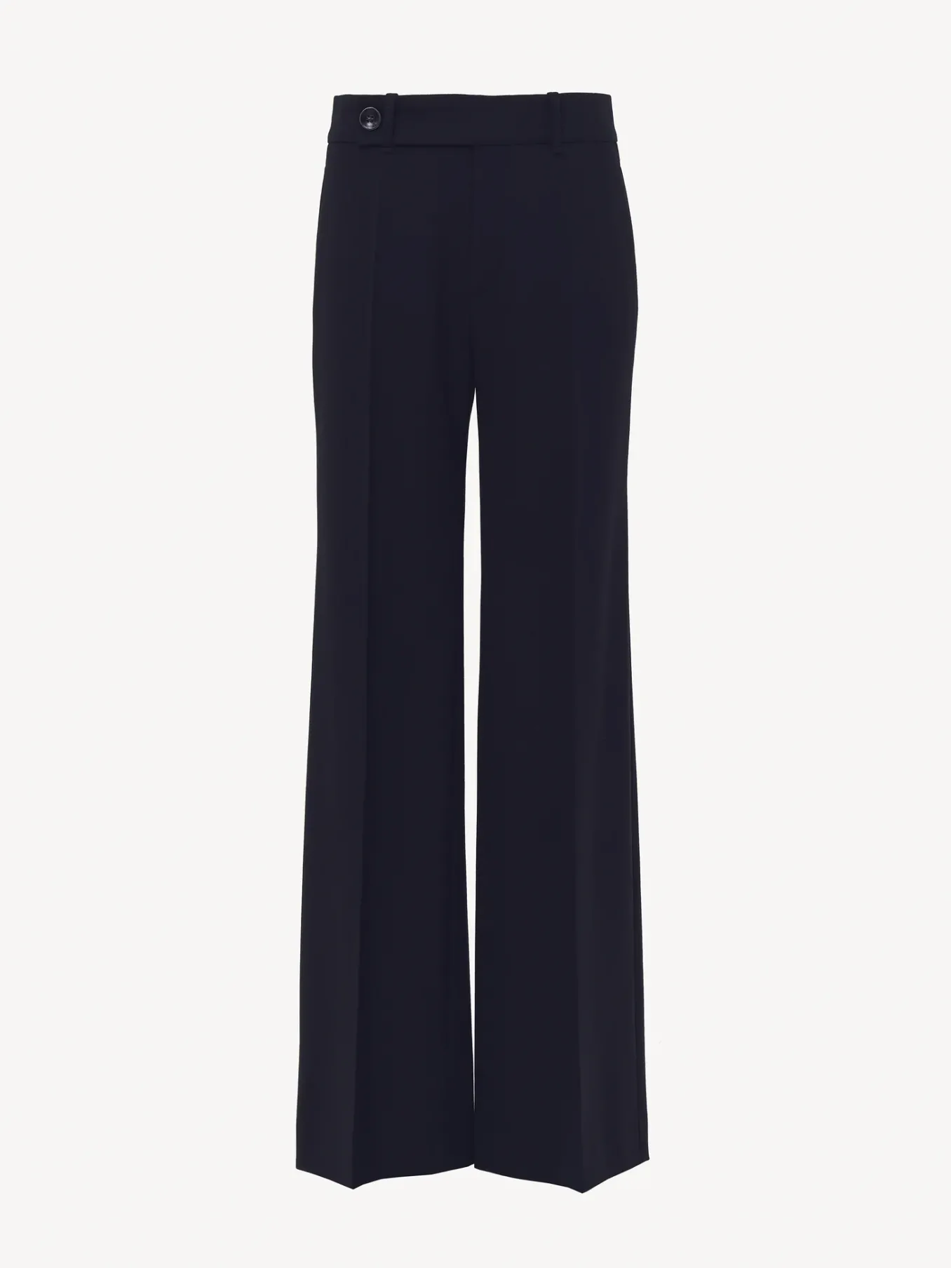 Pantalons Et Shorts-Chloé Pantalon Droit Abyss Blue