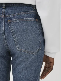 Pantalons Et Shorts-Chloé Pantalon Droit « Semeru » Dusky Blue
