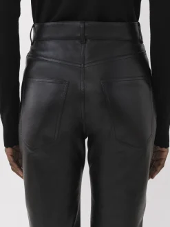Pantalons Et Shorts-Chloé Pantalon Evase Noir
