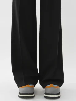 Pantalons Et Shorts-Chloé Pantalon Evase Noir
