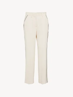 Vêtements-Chloé Pantalon Evase Milk