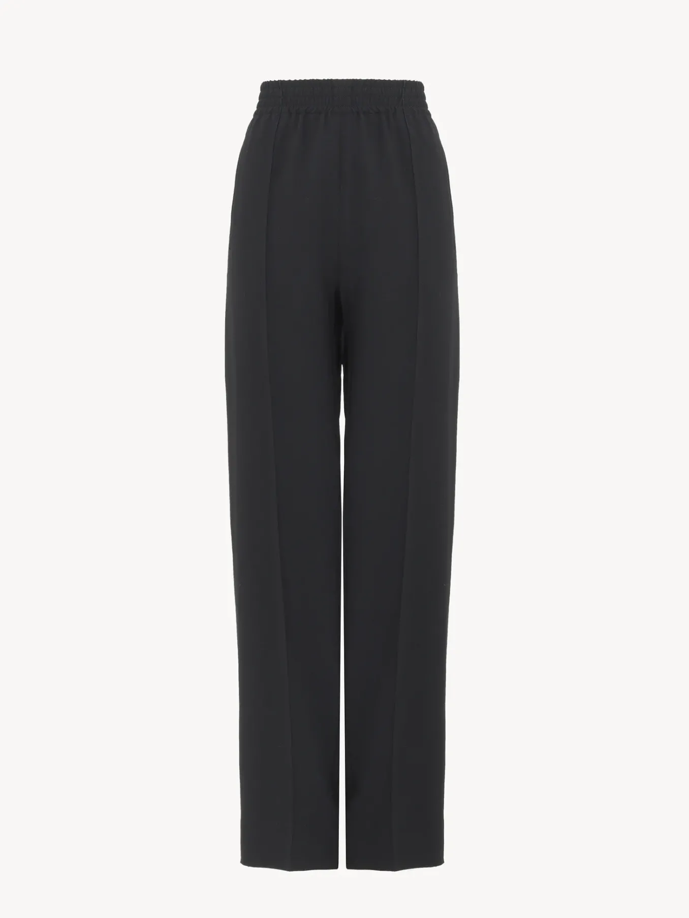 Vêtements-Chloé Pantalon Fluide Noir