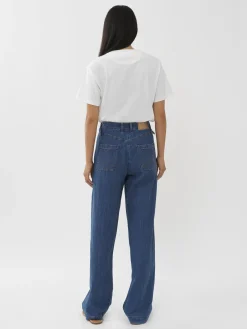 Vêtements-Chloé Pantalon Large Truly Navy