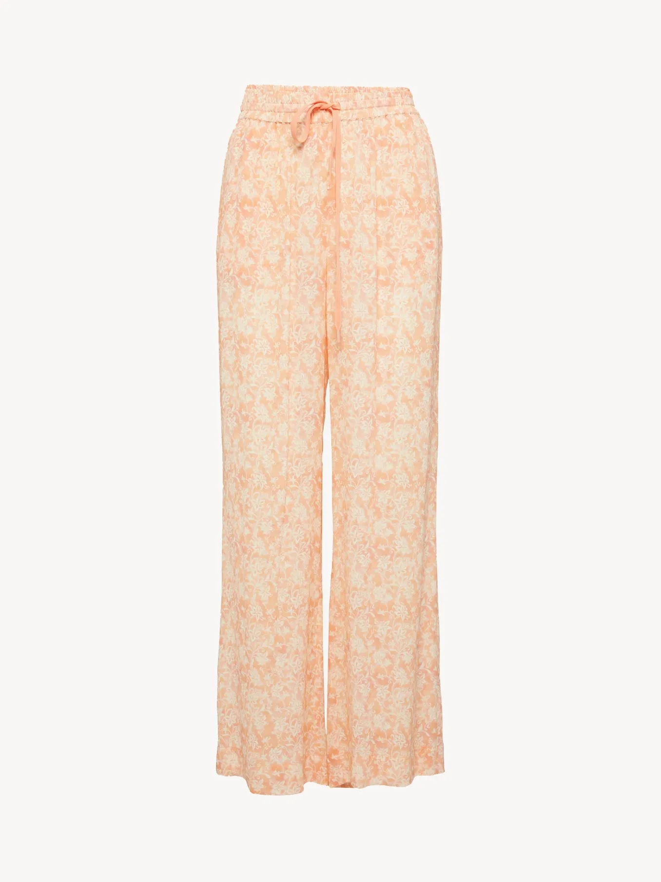 Vêtements-Chloé Pantalon Large Pink - Orange 1