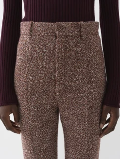 Pantalons Et Shorts-Chloé Pantalon Slim Multicolor 2