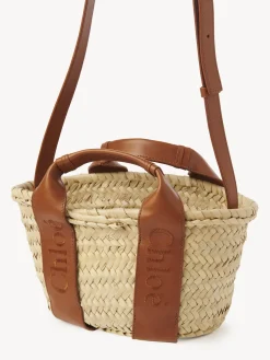 Sacs Cabas-Chloé Petit Panier Chloe Sense Caramel