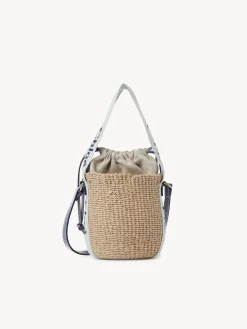 Sacs À Bandoulière-Chloé Petit Panier Woody Green - Blue 1