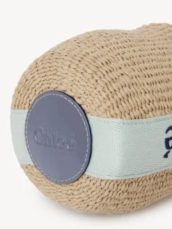 Sacs À Bandoulière-Chloé Petit Panier Woody Green - Blue 1