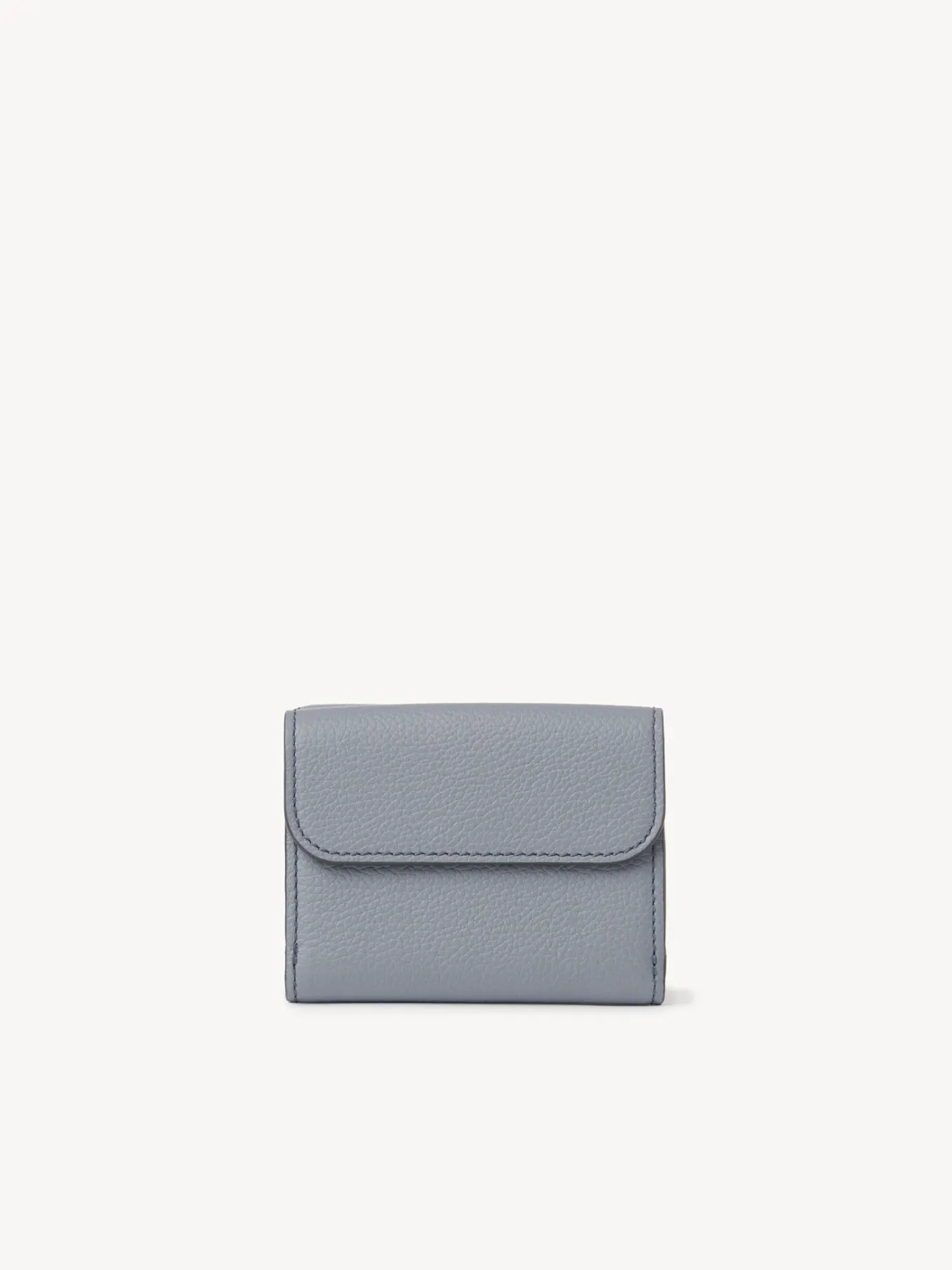 Portefeuilles Compacts-Chloé Petit Portefeuille A Trois Volets Marcie Storm Blue
