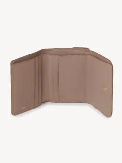 Portefeuilles Compacts-Chloé Petit Portefeuille A Trois Volets Marcie Woodrose