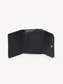 Portefeuilles Compacts-Chloé Petit Portefeuille A Trois Volets Chloe Sense Noir