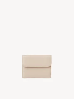 Portefeuilles Compacts-Chloé Petit Portefeuille A Trois Volets Chloe Sense Cement Pink