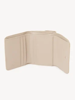 Portefeuilles Compacts-Chloé Petit Portefeuille A Trois Volets Chloe Sense Cement Pink