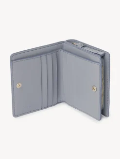 Portefeuilles Compacts-Chloé Petit Portefeuille Chloe Sense Storm Blue