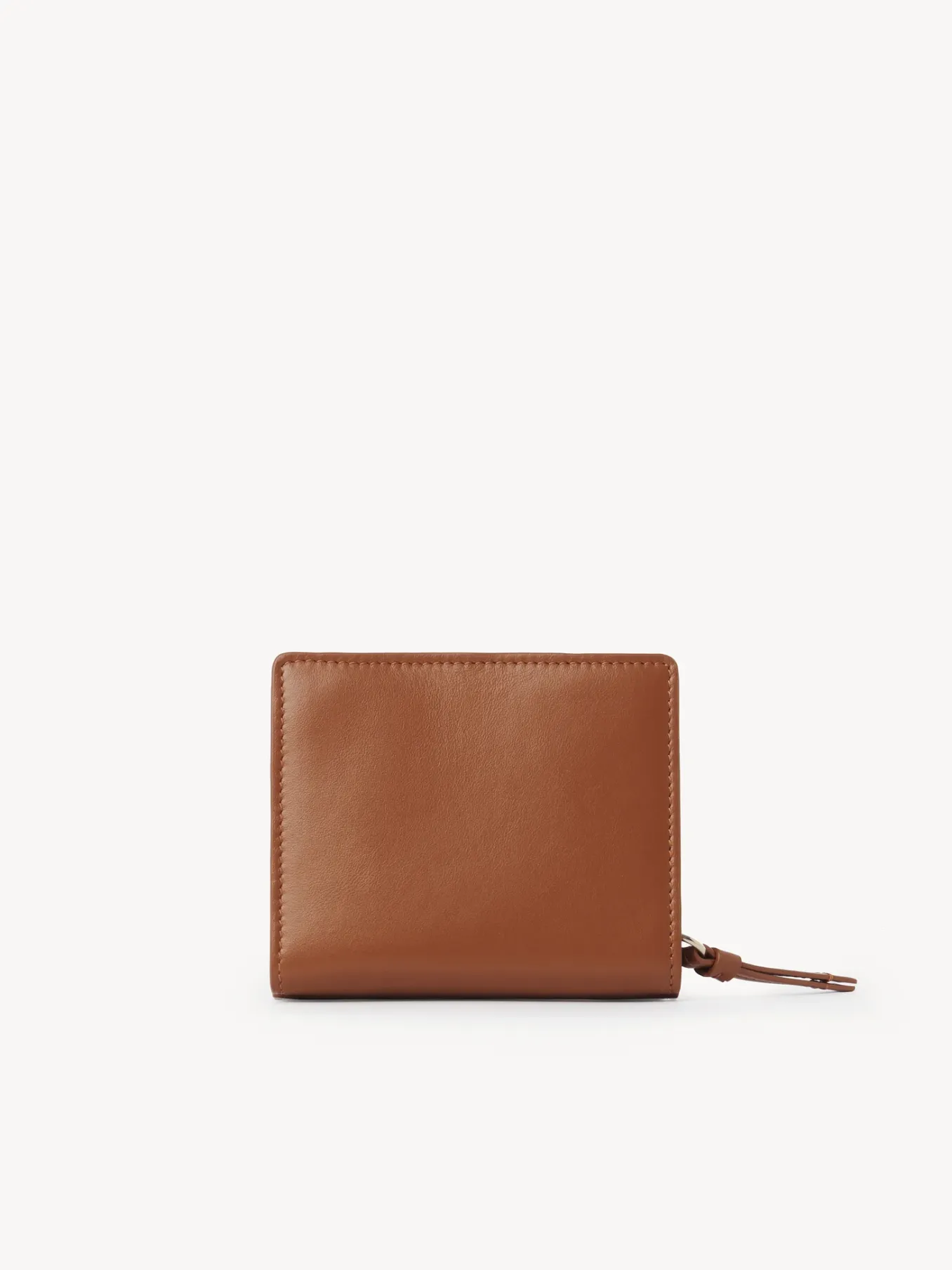 Portefeuilles Compacts-Chloé Petit Portefeuille Chloe Sense Caramel