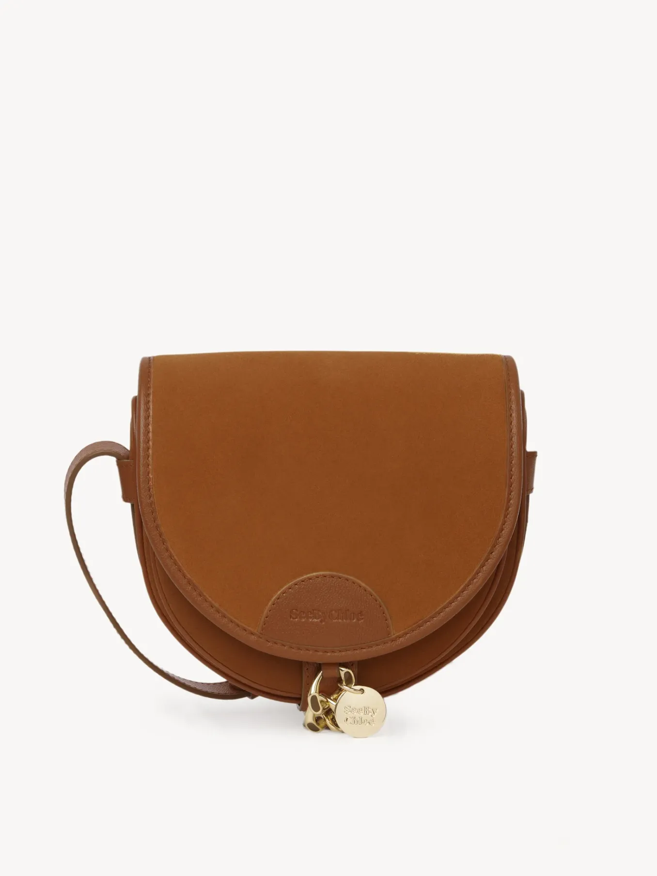 Sacs À Bandoulière-Chloé Petit Sac Bandoulière Mara Caramello