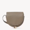 Sacs Porté Épaule-Chloé Petit Sac Bandoulière Mara Motty Grey