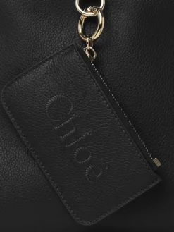 Sacs Cabas-Chloé Petit Sac Cabas Est-Ouest Chloe Sense Noir