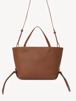 Sacs Cabas-Chloé Petit Sac Cabas Est-Ouest Chloe Sense Tan