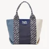 Sacs Cabas Et Paniers-Chloé Petit Sac Cabas Laetizia Royal Navy