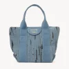 Sacs Cabas Et Paniers-Chloé Petit Sac Cabas Laetizia Denim