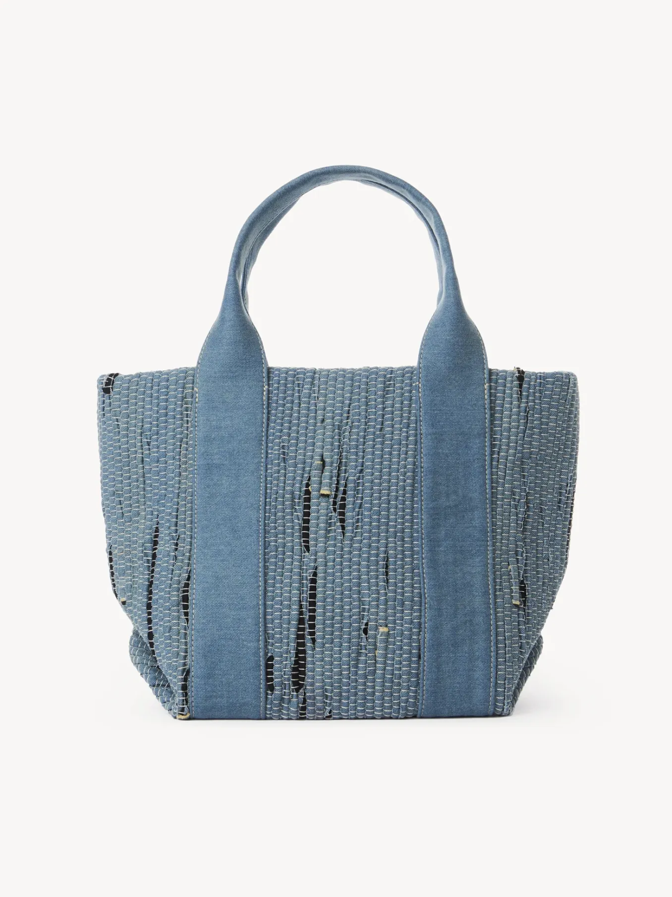 Sacs Cabas Et Paniers-Chloé Petit Sac Cabas Laetizia Denim