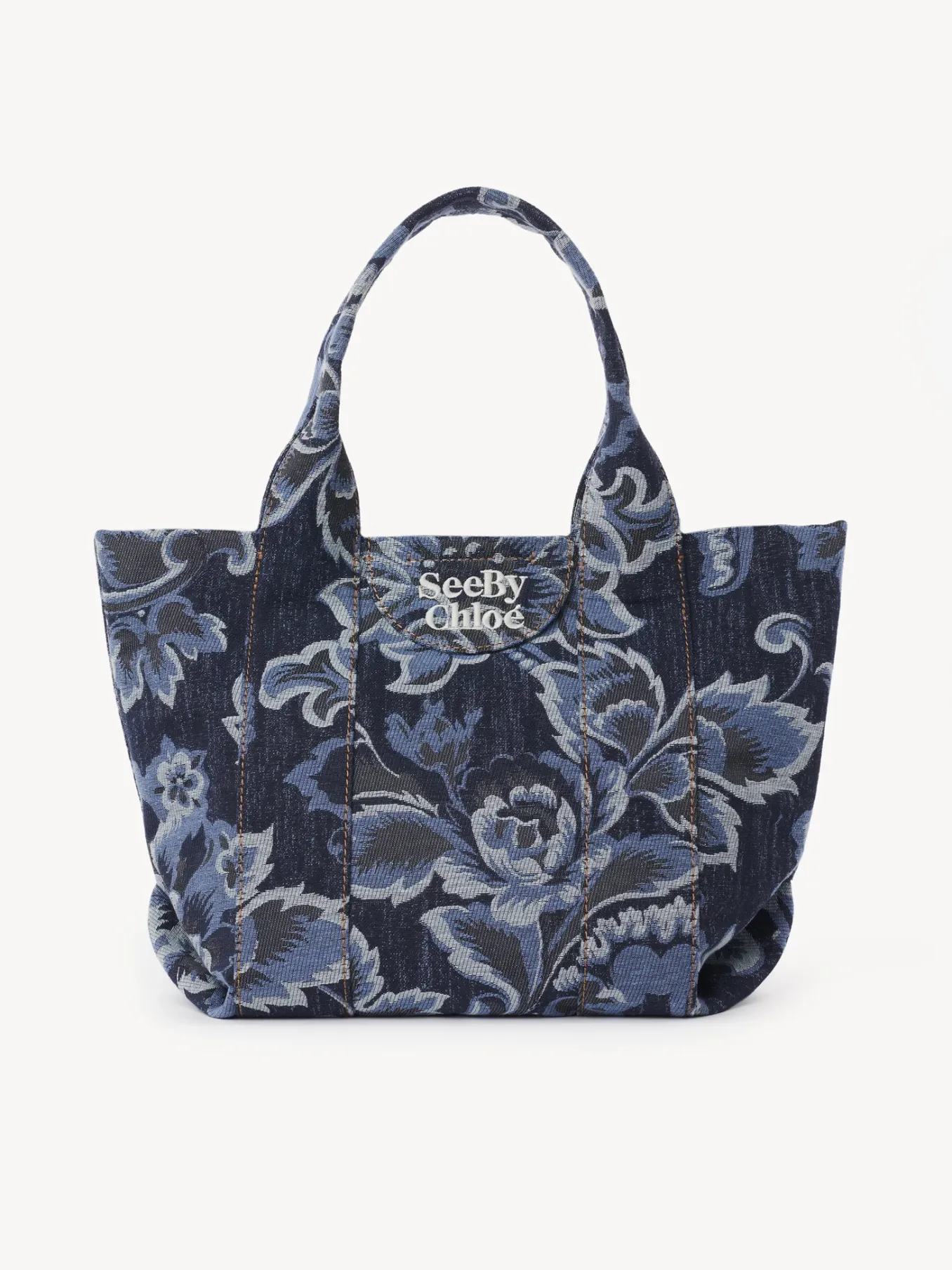 Sacs Cabas Et Paniers-Chloé Petit Sac Cabas Laetizia Denim