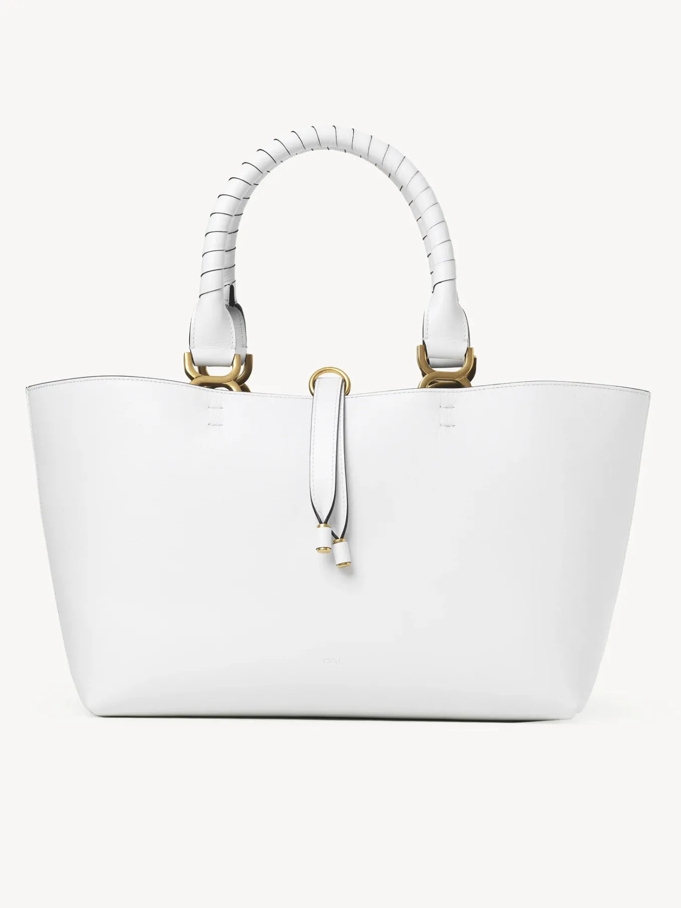 Sacs Cabas-Chloé Petit Sac Cabas Marcie Blanc