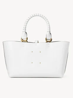 Sacs Cabas-Chloé Petit Sac Cabas Marcie Blanc