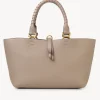 Sacs Cabas-Chloé Petit Sac Cabas Marcie Nomad Beige