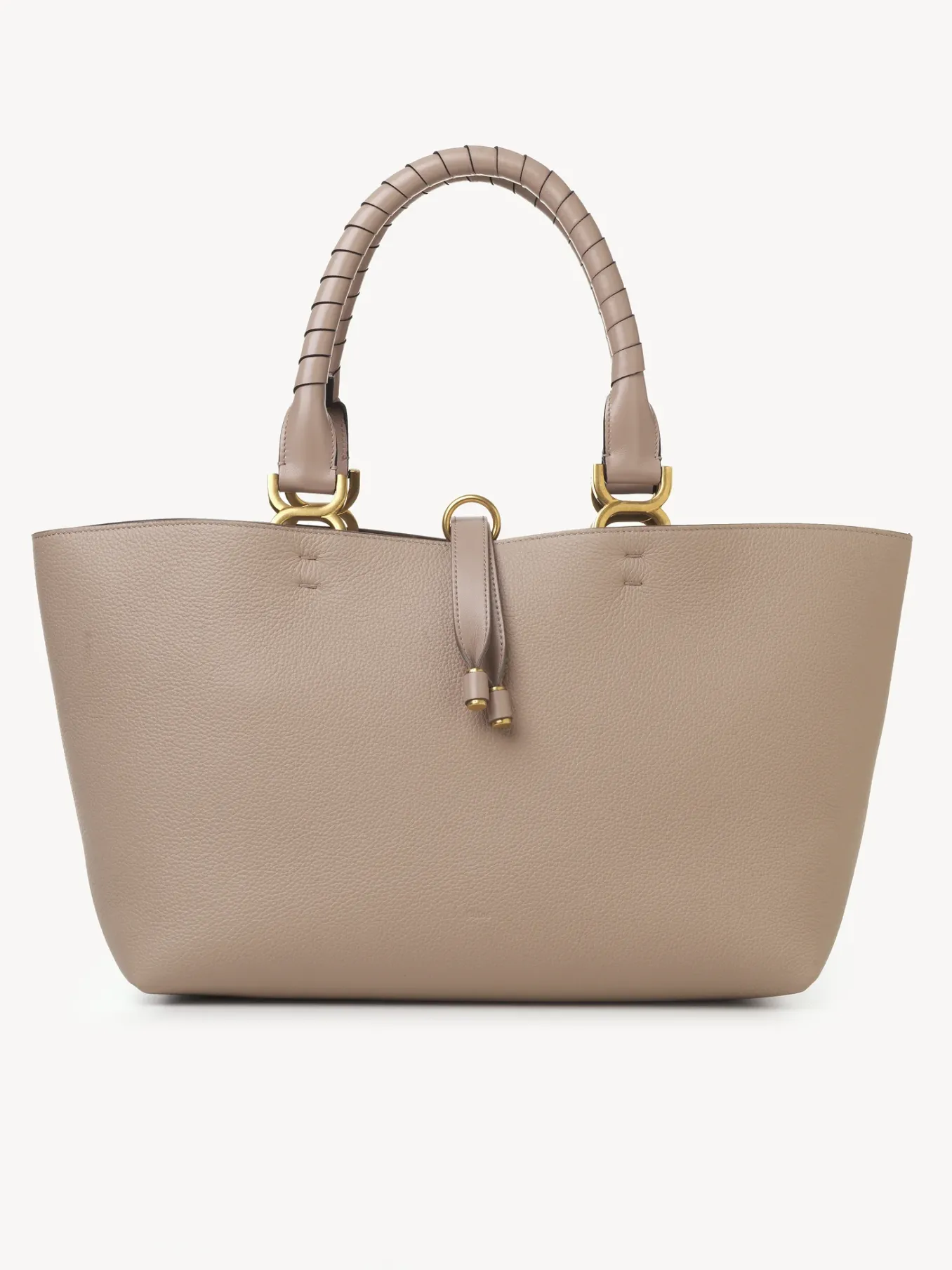 Sacs Cabas-Chloé Petit Sac Cabas Marcie Nomad Beige