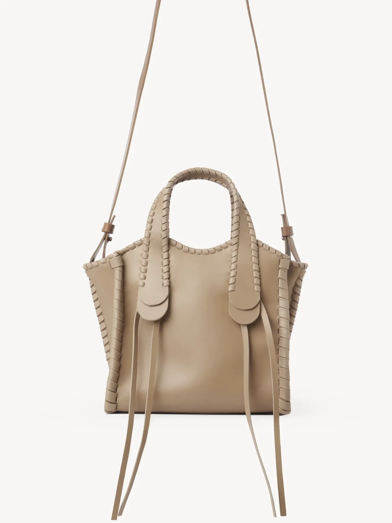 Sacs Cabas-Chloé Petit Sac Cabas Mony Argil Brown
