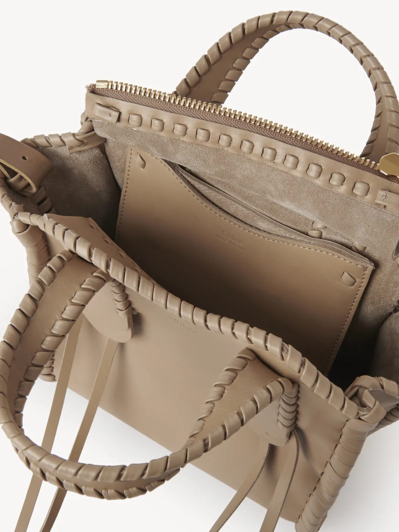 Sacs Cabas-Chloé Petit Sac Cabas Mony Argil Brown