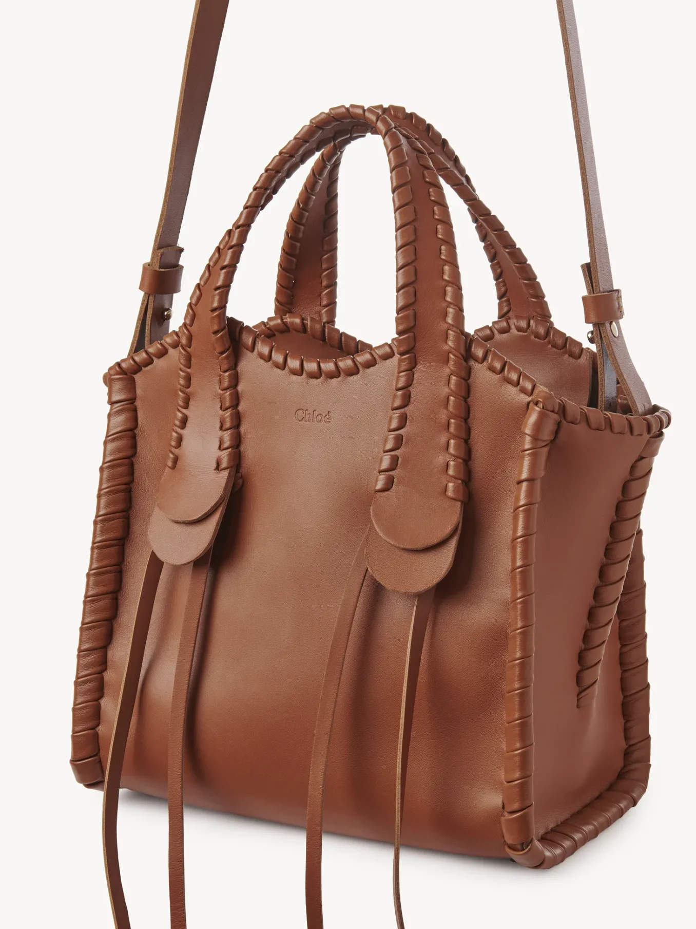 Sacs Cabas-Chloé Petit Sac Cabas Mony Caramel
