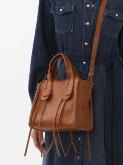Sacs Cabas-Chloé Petit Sac Cabas Mony Caramel