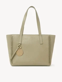Sacs Cabas Et Paniers-Chloé Petit Sac Cabas Tilda Pottery Green