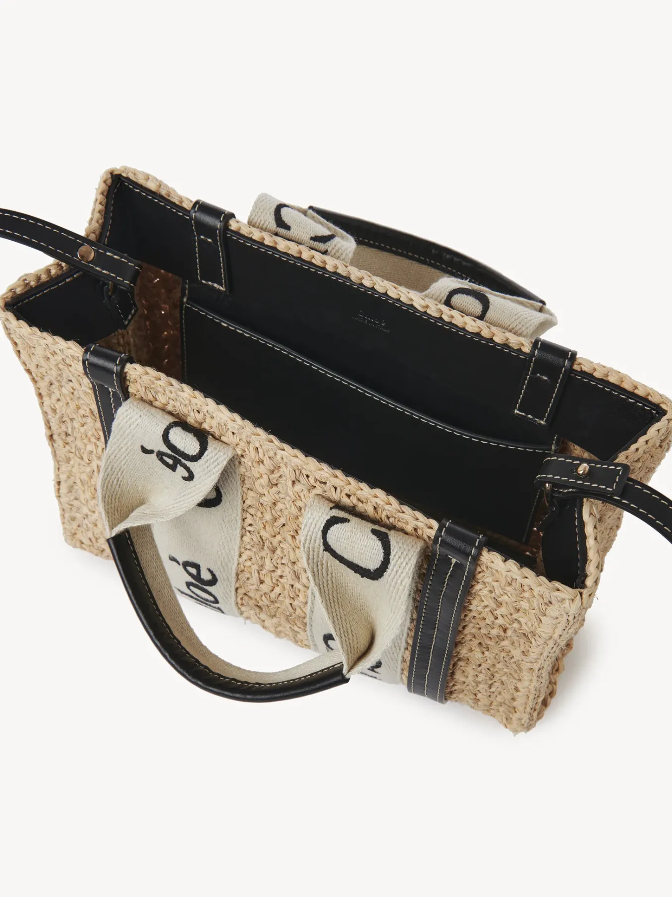 Sacs Cabas-Chloé Petit Sac Cabas Woody A Bandoulière Sand