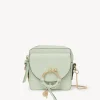 Sacs Porté Épaule-Chloé Petit Sac Camera Joan Pastel Green