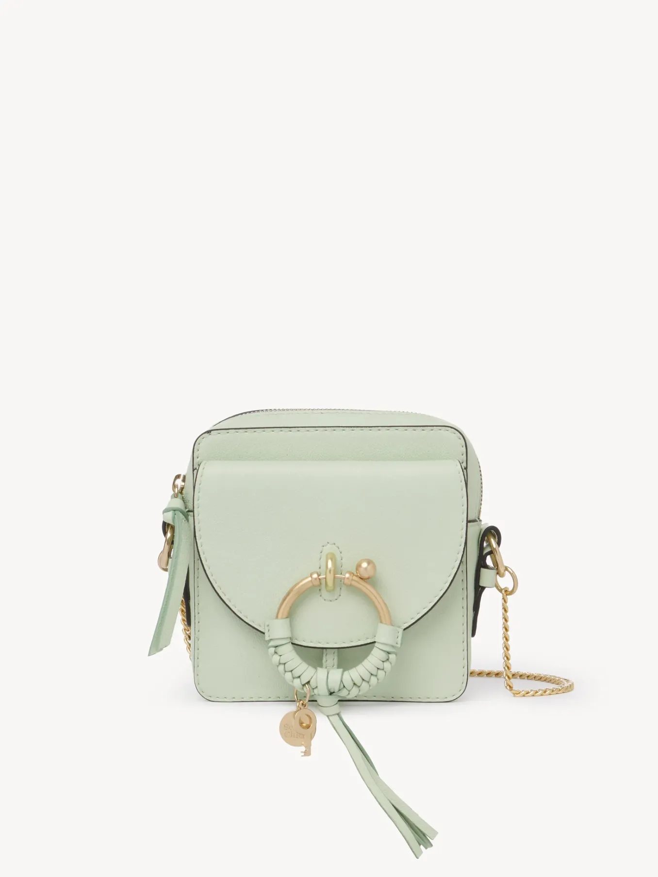 Sacs Porté Épaule-Chloé Petit Sac Camera Joan Pastel Green
