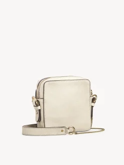 Sacs Porté Épaule-Chloé Petit Sac Camera Joan Cement Beige