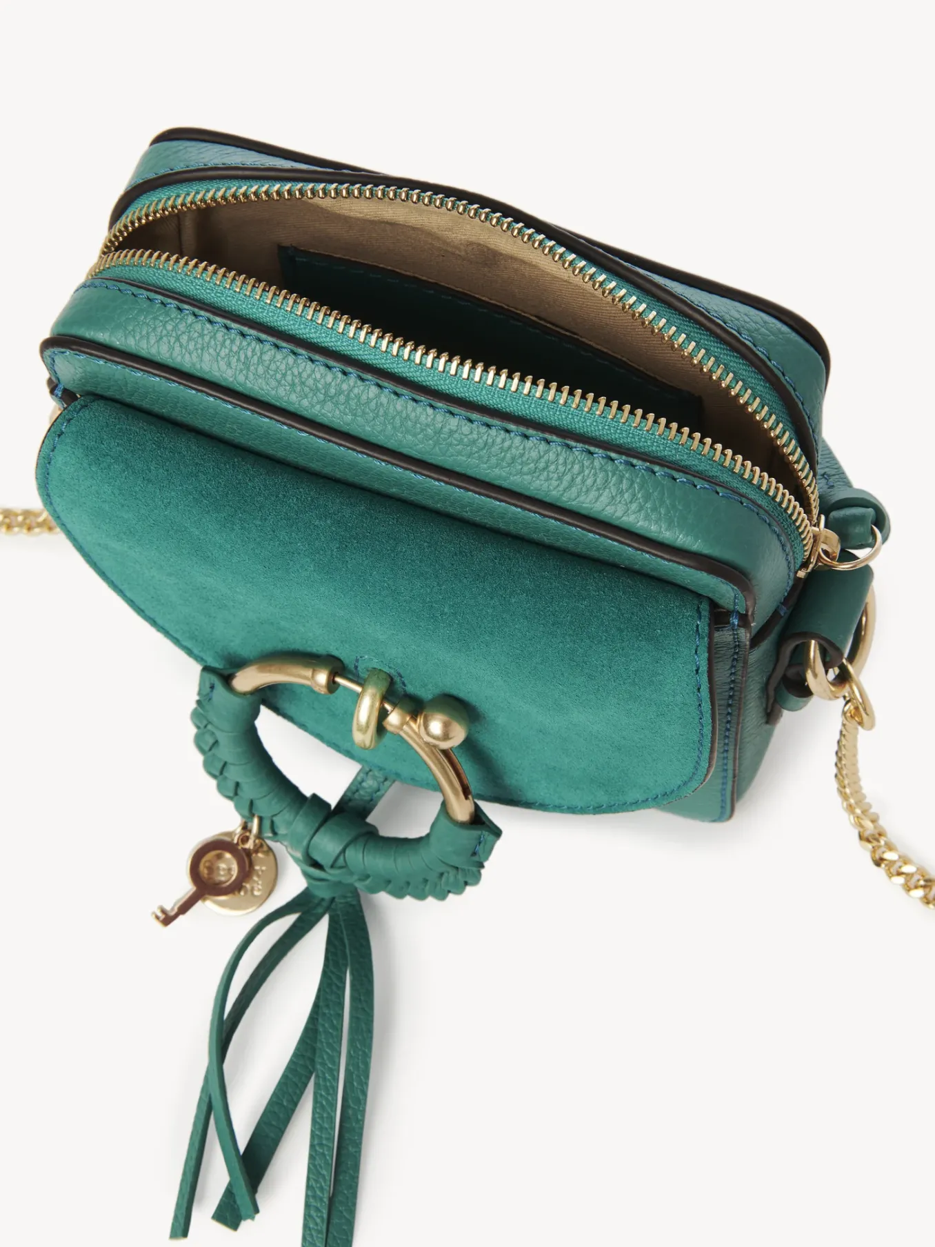 Sacs Porté Épaule-Chloé Petit Sac Camera Joan Ceylan Green