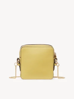 Sacs Porté Épaule-Chloé Petit Sac Camera Joan Retro Yellow