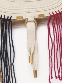 Sacs À Bandoulière-Chloé Petit Sac Double Porte Marcie Nude